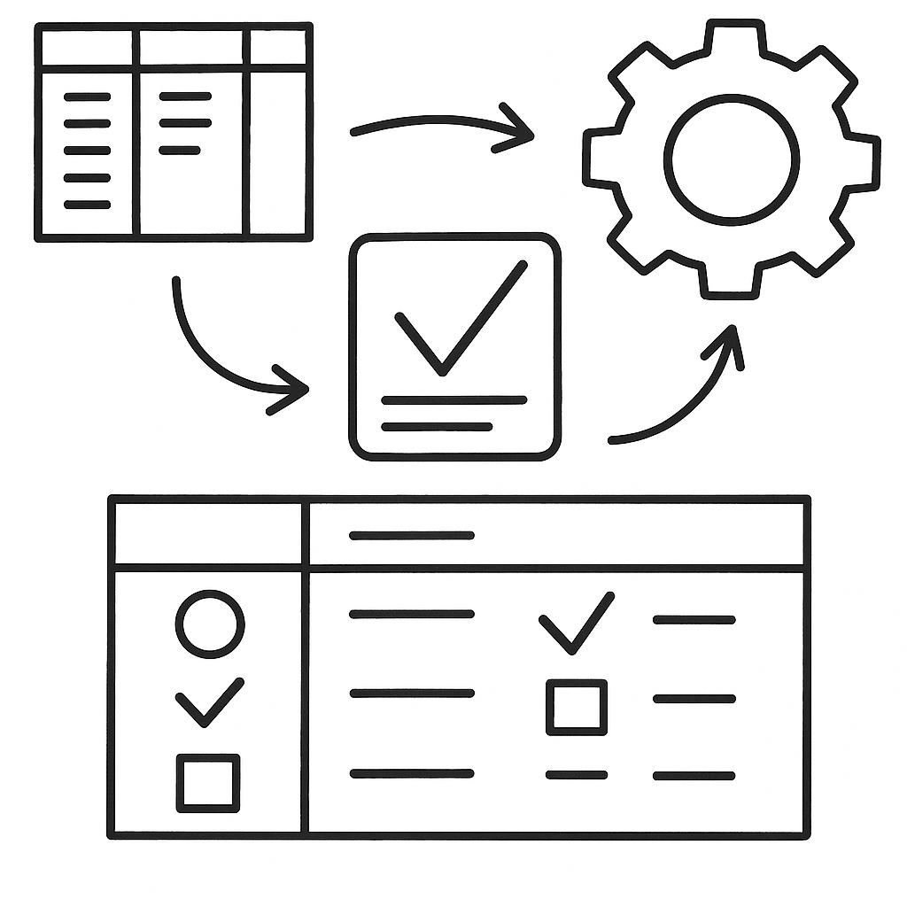 Parameterverwaltung, Elementklassen und Eigenschaftensätze